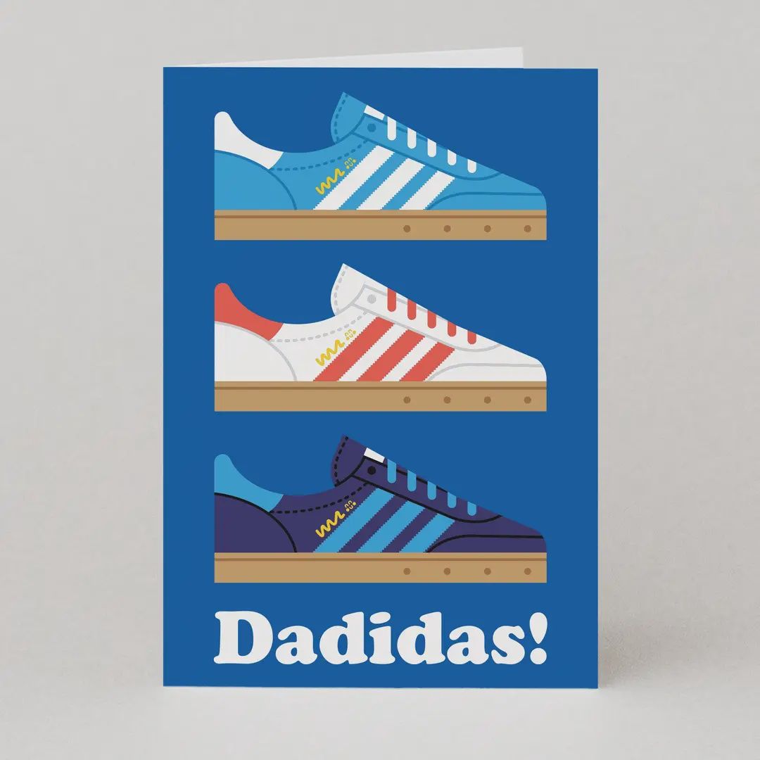 Father's Day Card - Dadidas