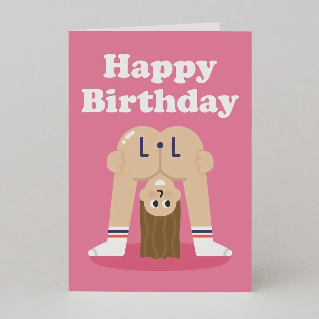 Birthday Card - LOL Woman