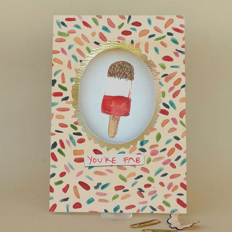 Birthday Card - You're Fab