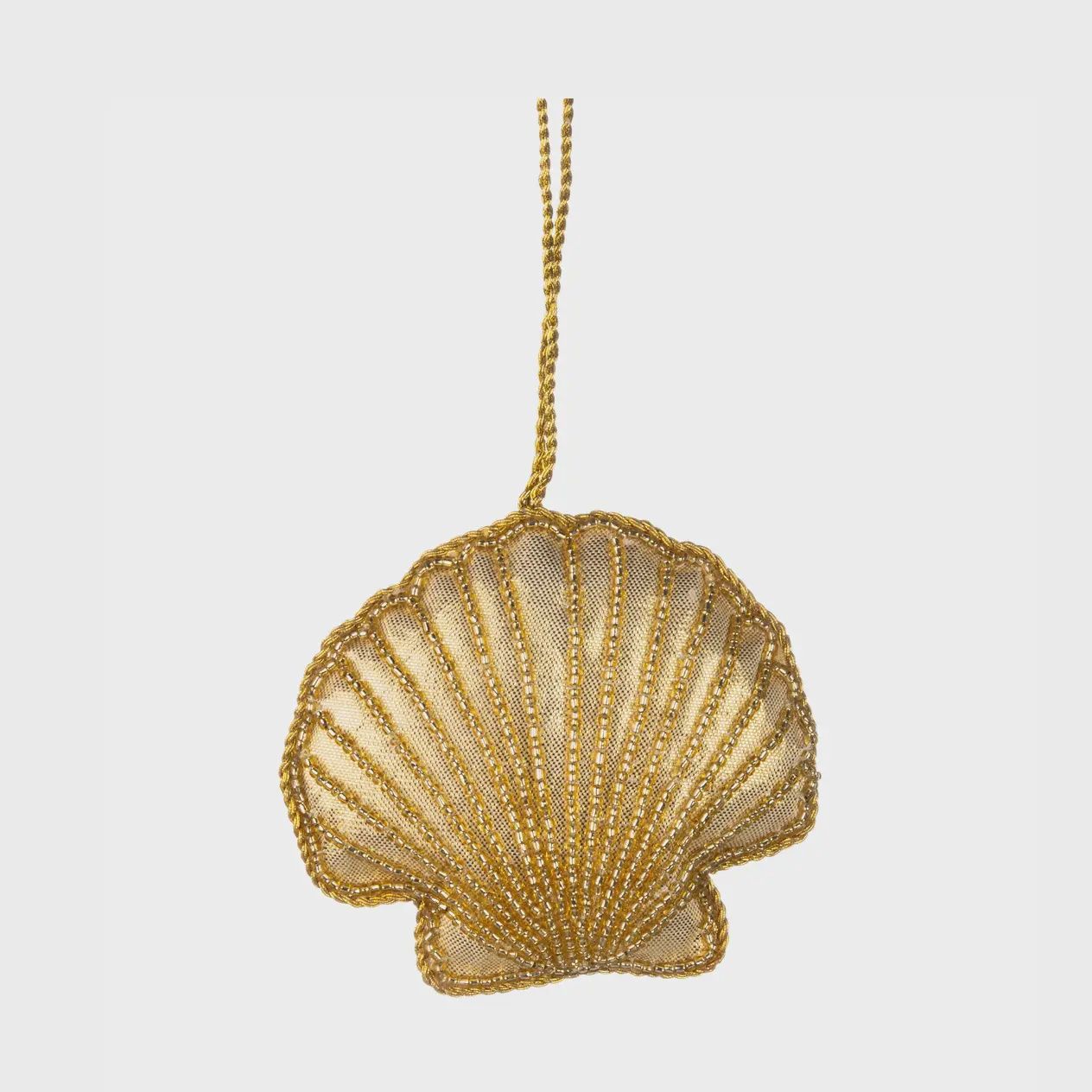 Beaded Scallop - Gold