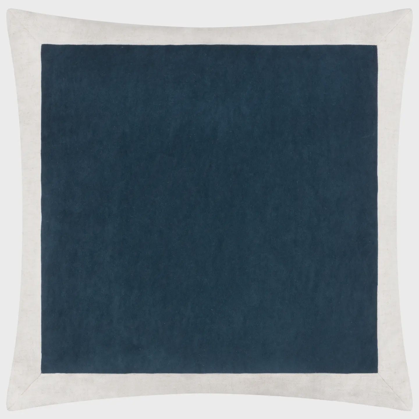 Auden Matte Velvet Cushion 50 x 50cm - Indigo