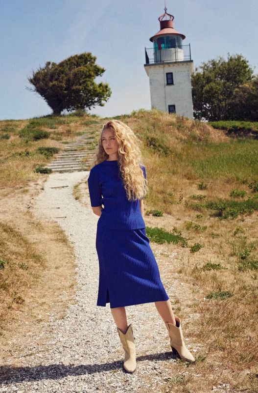 Dania Pullover - Surf Blue