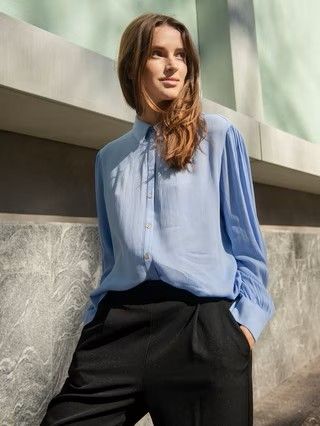 Alba Shirt - Hydrangea