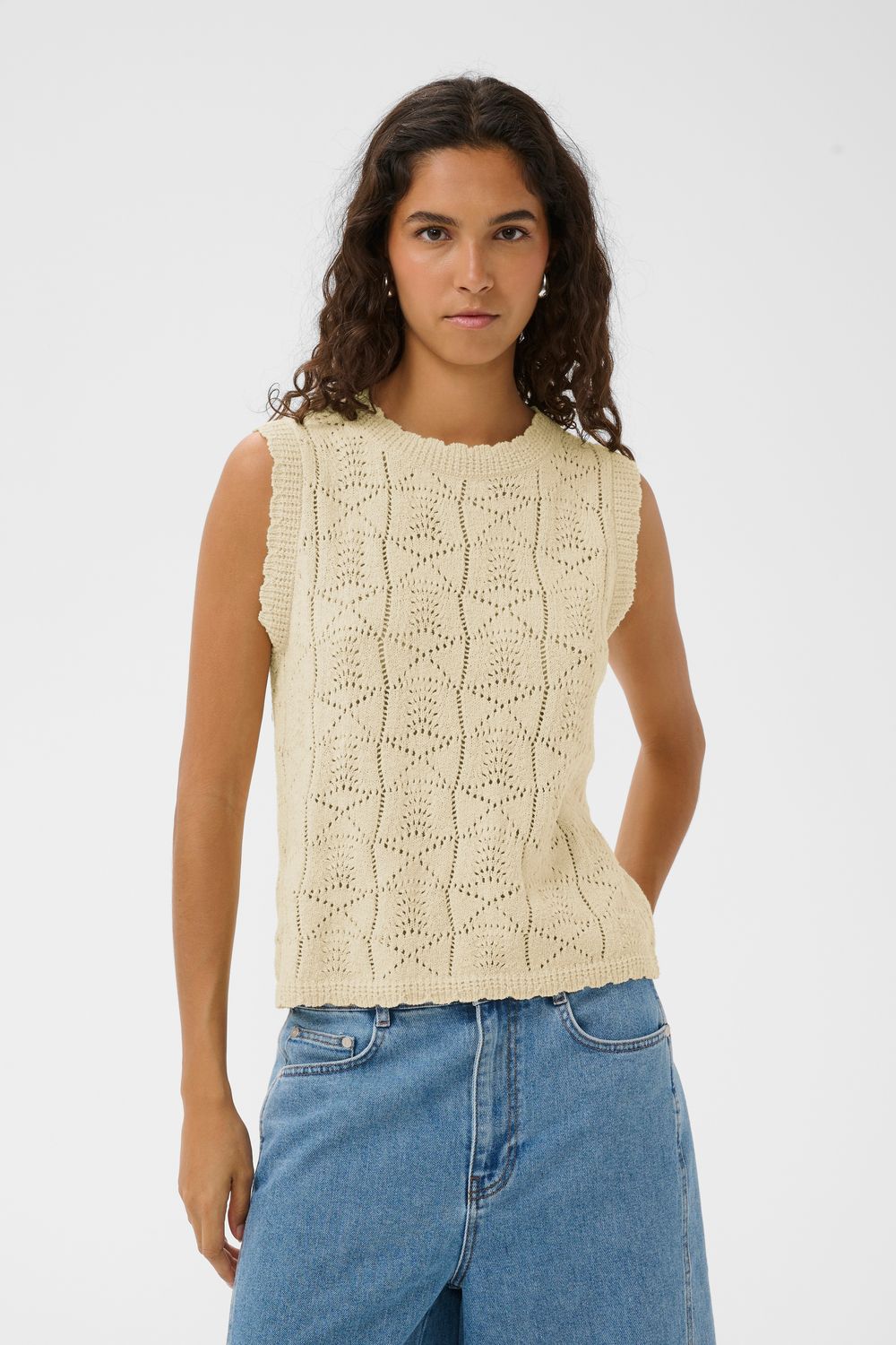 Flores Top - Turtledove