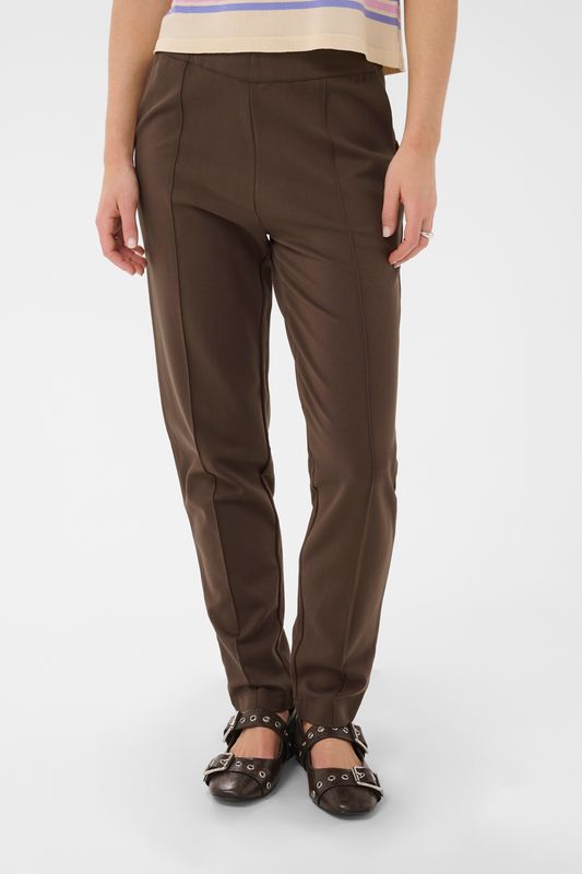 Genny Trousers - Chocolate Brown