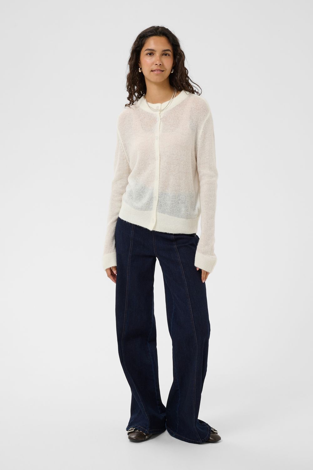 Sabbara Cardigan - Ice Melange