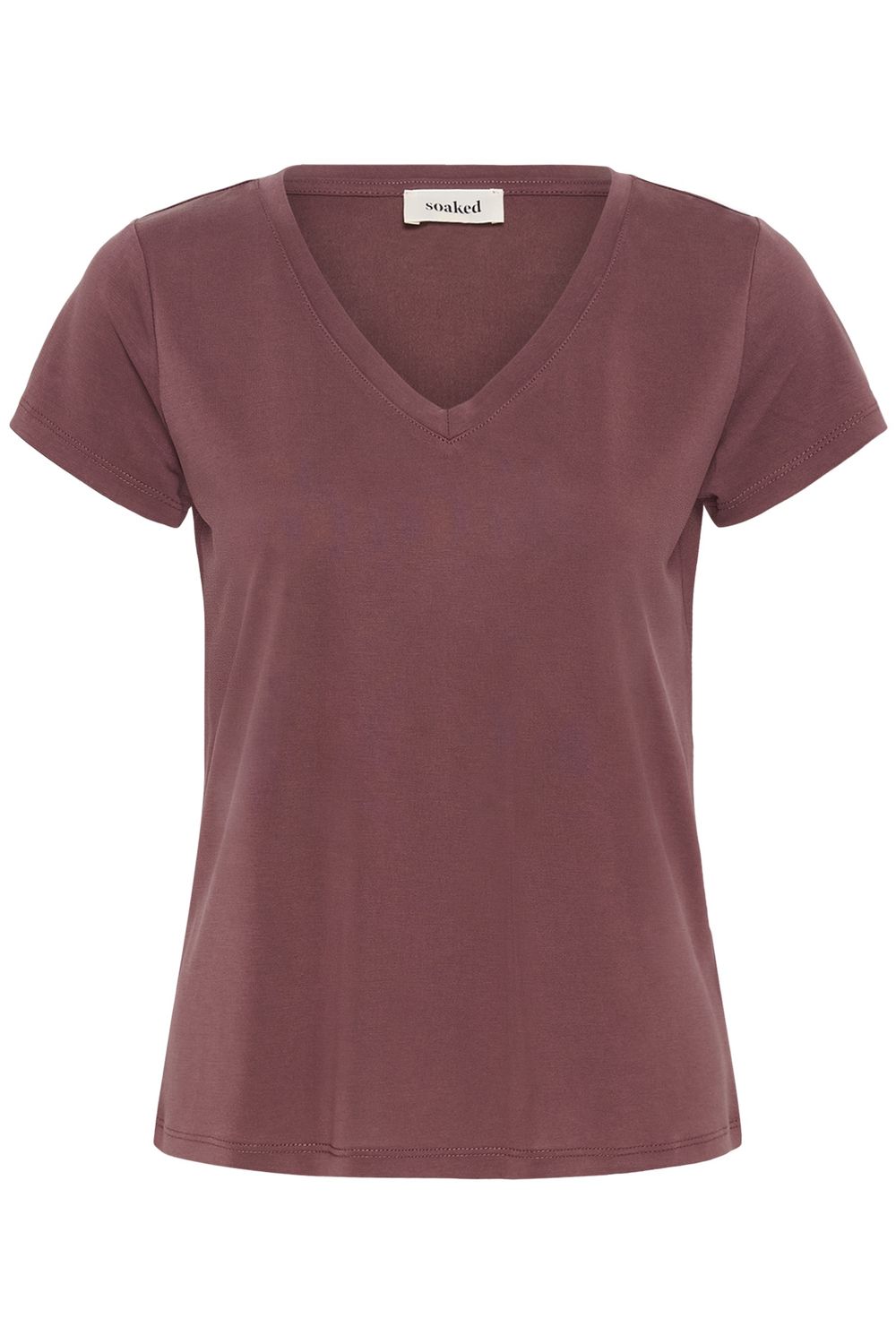 Columbine V-Neck SS T-Shirt - Huckleberry