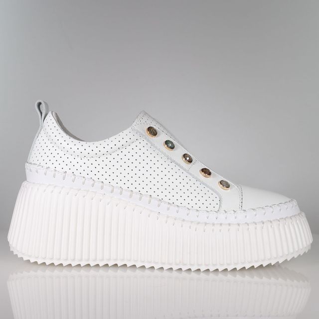 Pearlzie Gems Boost - White Perforated