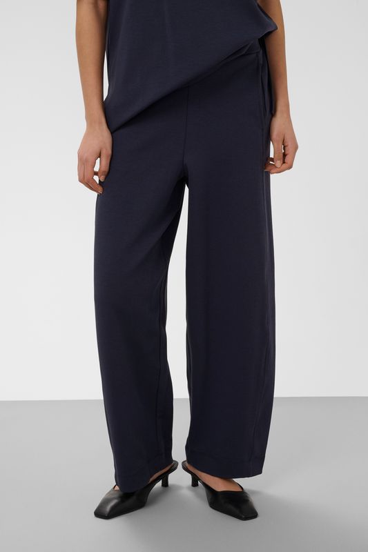 Hevanne Barrel Trousers - Night Sky