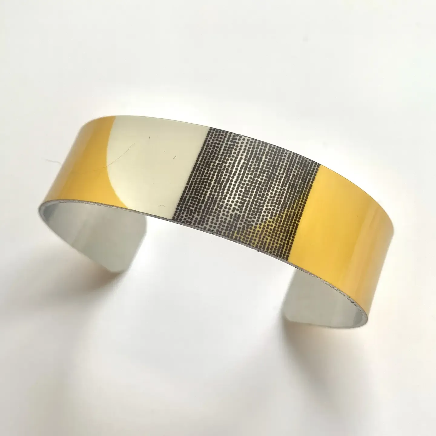 Narrow Cuff Bracelet - Balance Ochre Band