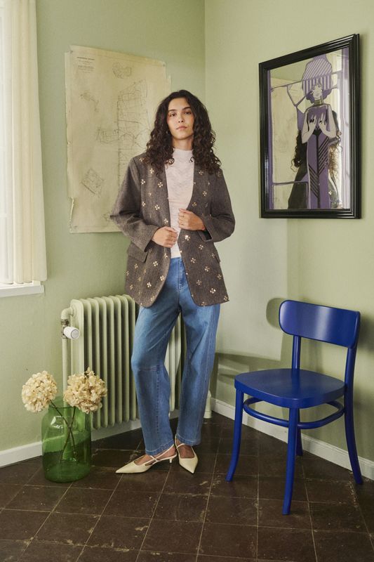 Tera Jeans - Medium Blue Denim