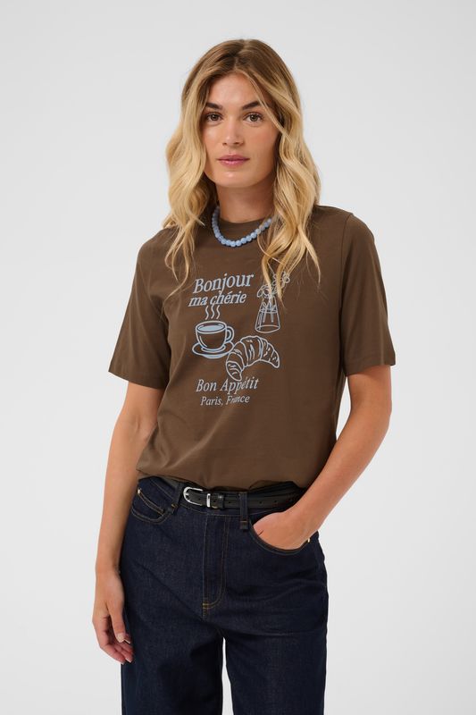 Tachell Tee - Dark Earth