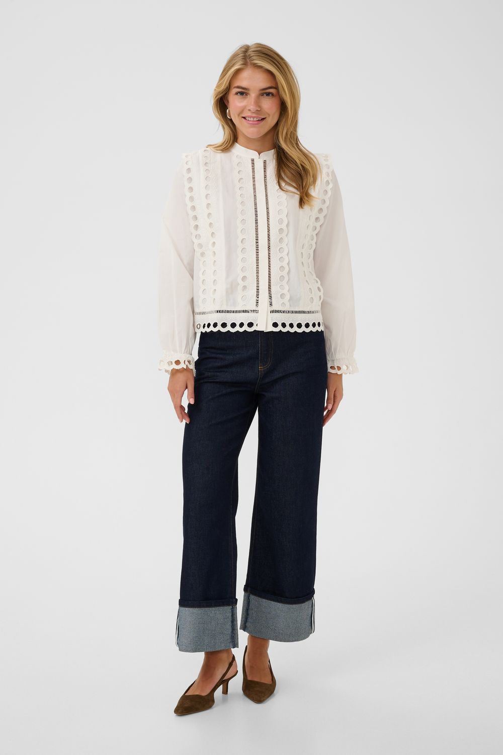 Marlee Shirt - Ice White