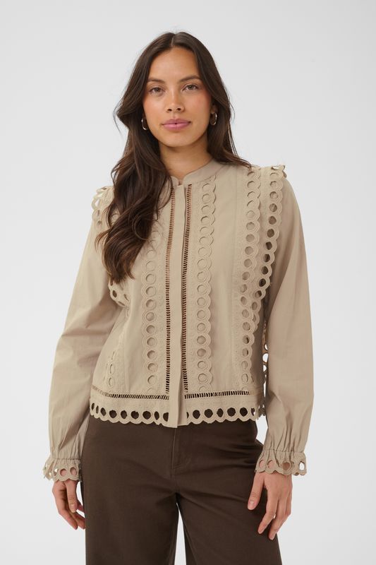 Marlee Shirt - Weathered Teak