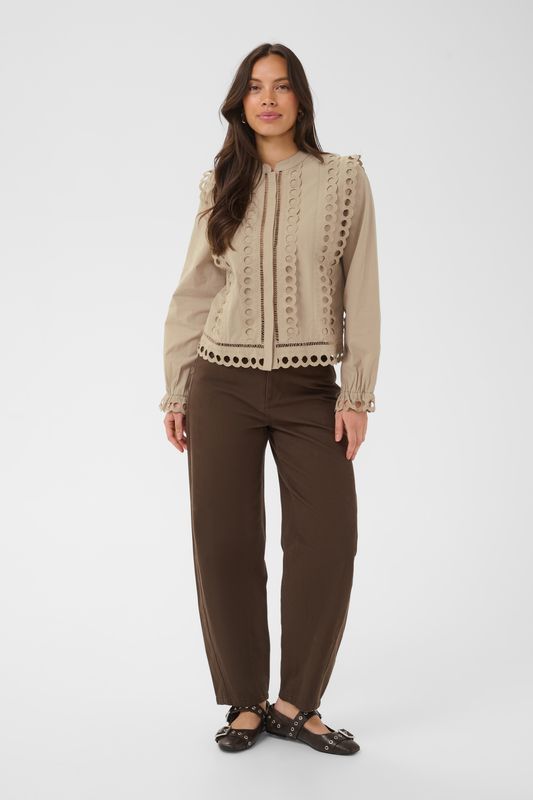Marlee Shirt - Weathered Teak