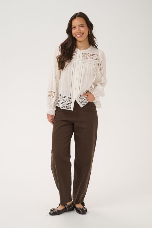 Joann Jeans - Chocolate Brown