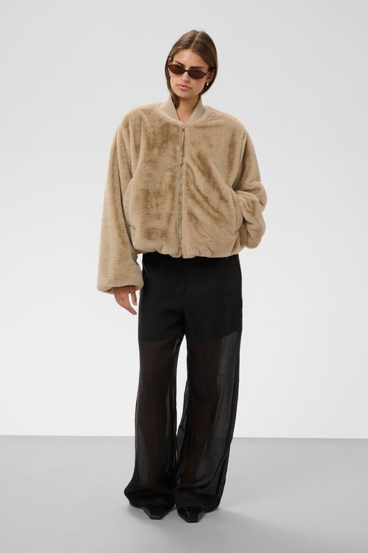 Estacia Bomber Jacket - Feather Gray