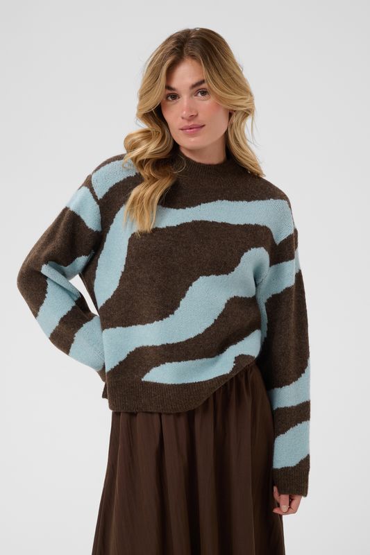 Mallie Pullover - Dark Earth