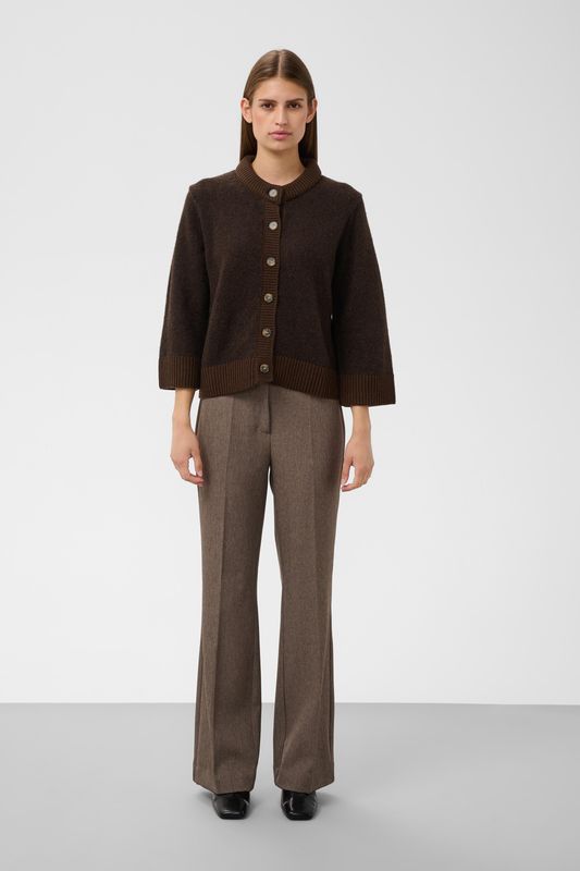 Idalia Cardigan - Ganache