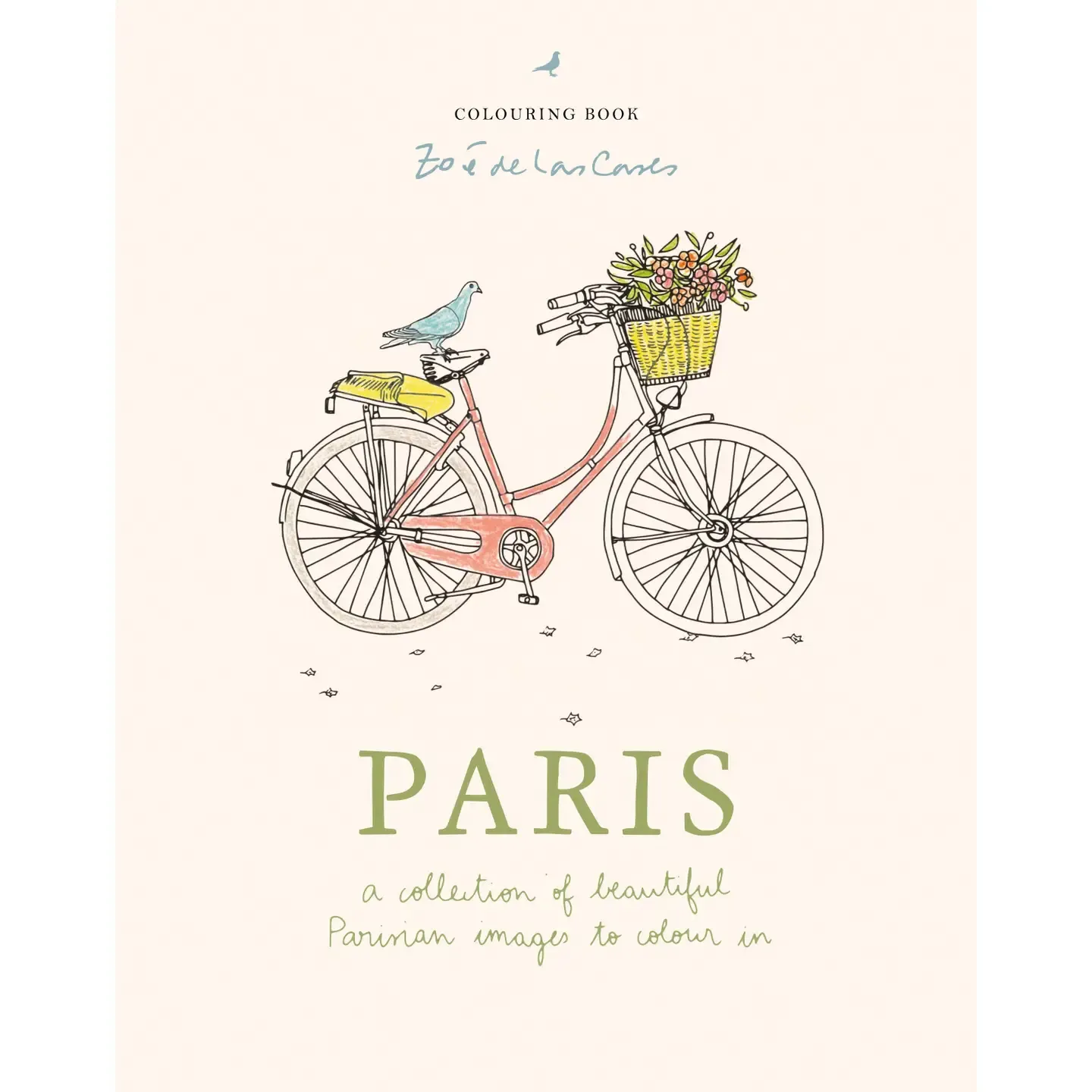 Paris Colouring Book by Zoe De Las Cases (Hardback)