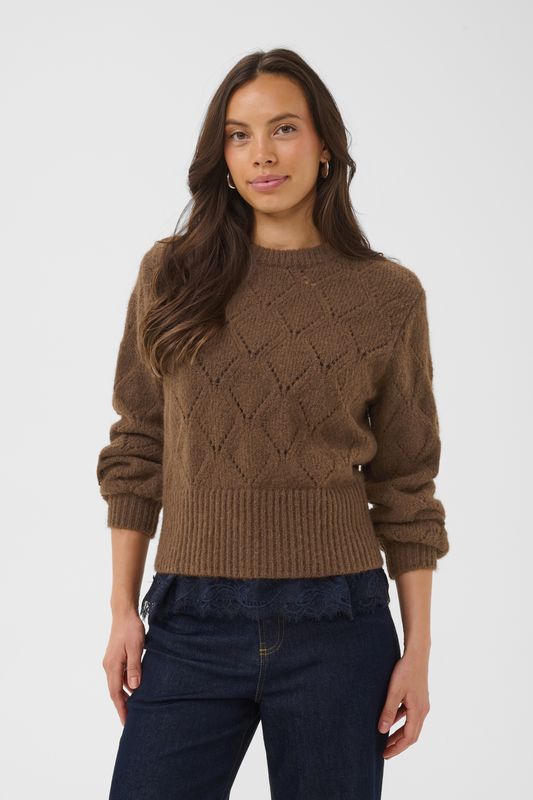 Tabbatha Pullover - Dark Earth