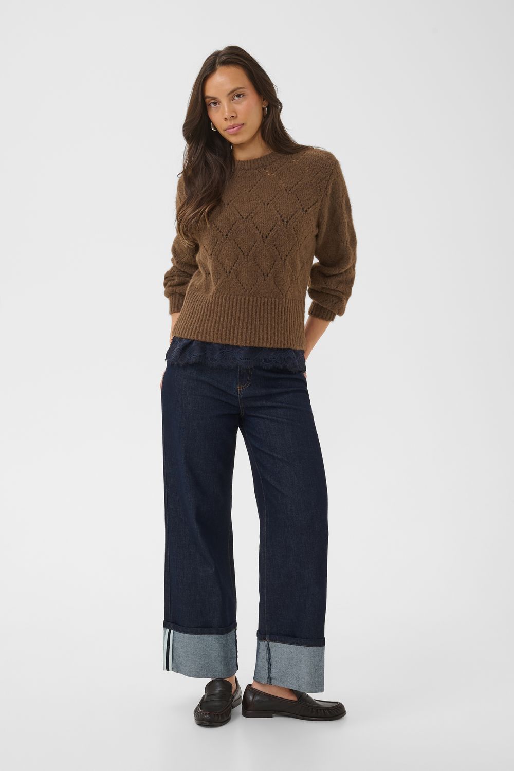 Tabbatha Pullover - Dark Earth