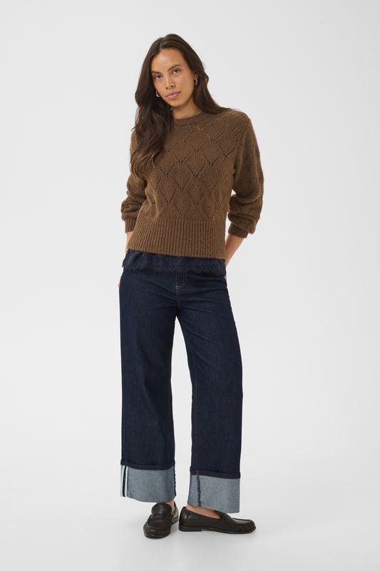 Tabbatha Pullover - Dark Earth