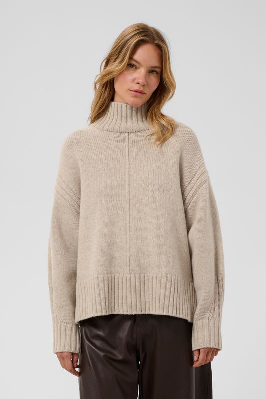 Moline Crew-Neck - Pistachio Shell Melange