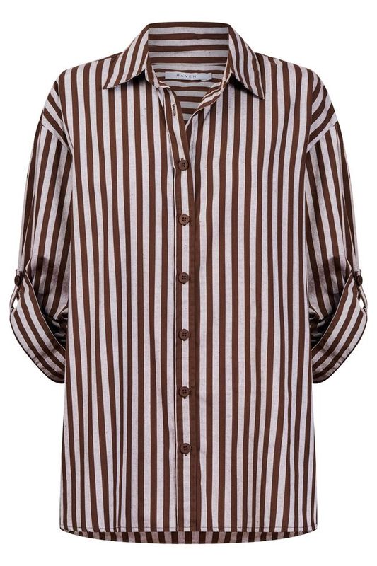 Monterosa Stripe Shirt - Brown