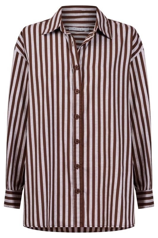 Monterosa Stripe Shirt - Brown
