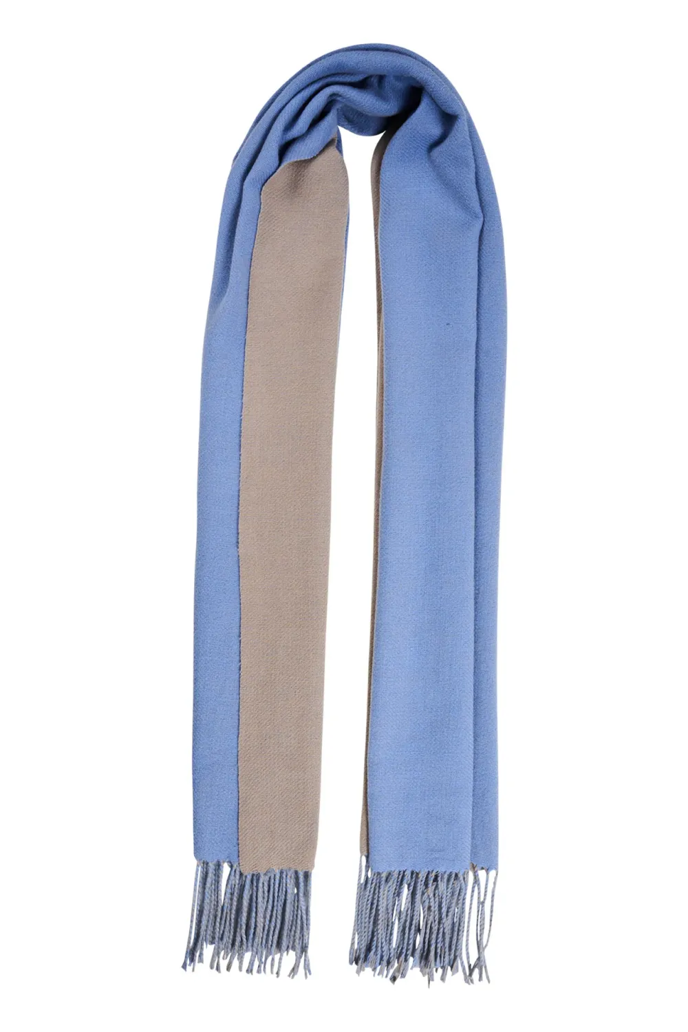 Ottawa 2 Tone Scarf - Blue
