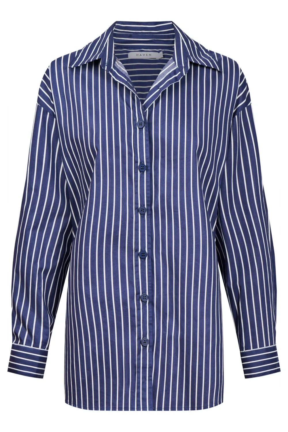 Fairbanks Stripe Shirt - Navy