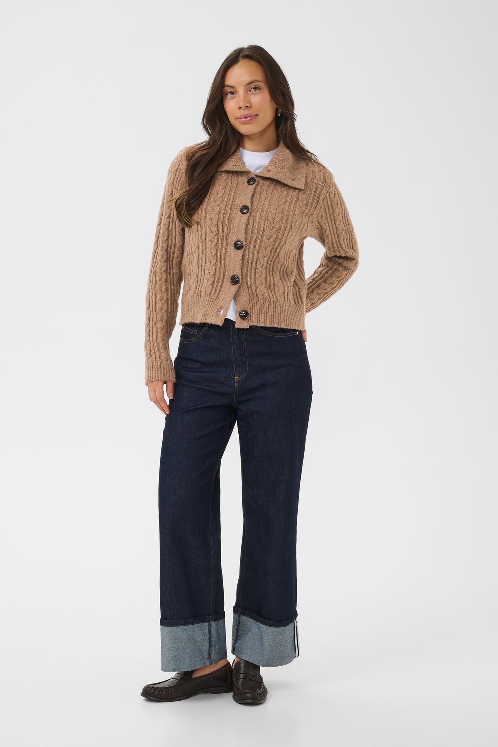 Talma Cardigan - Toasted Coconut
