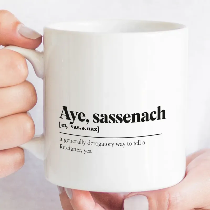 Mug - Aye, Sassenach