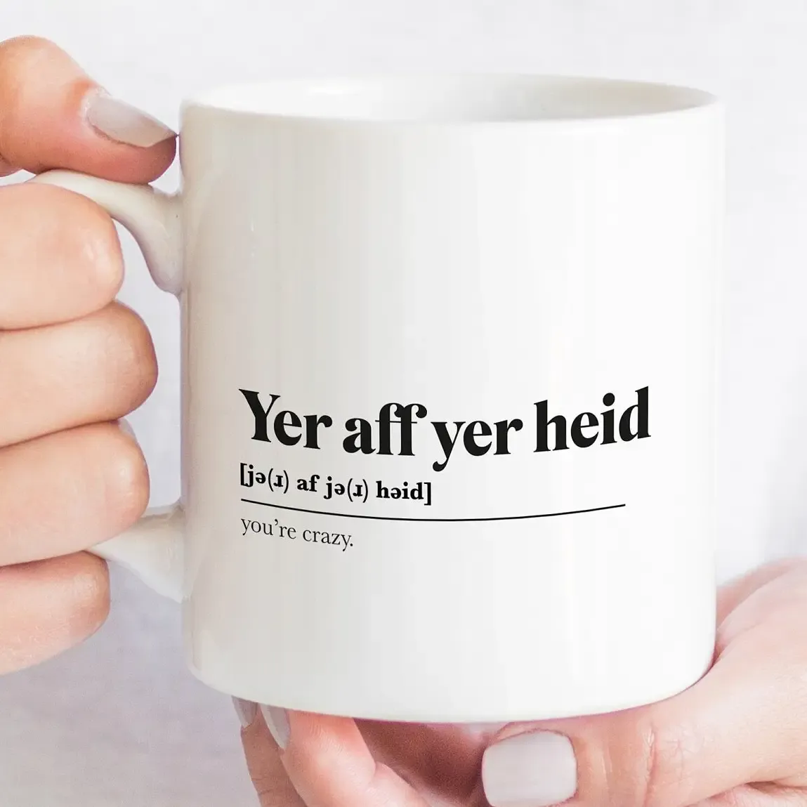 Mug - Yer Aff Yer Heid