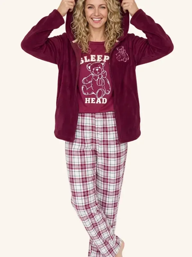 Pyjama Set - Sleepy Head Cosy Hoodie