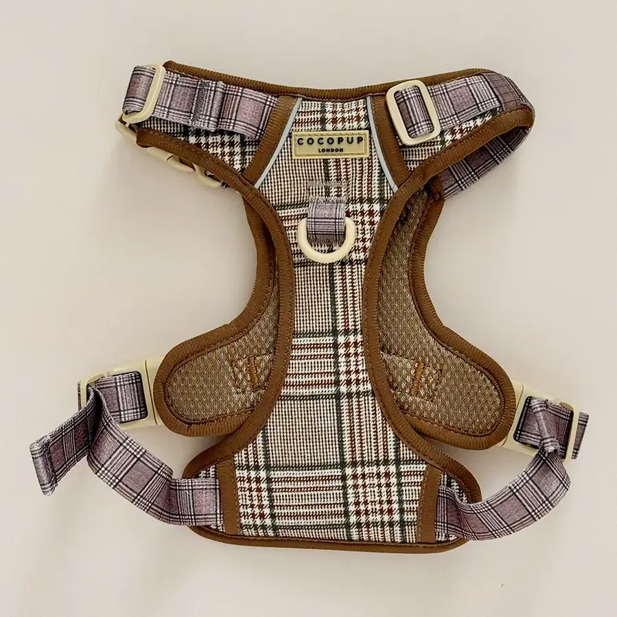 Explore Harness - Pup Plaid