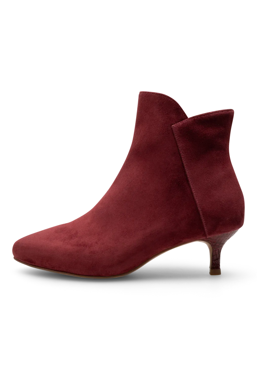 Saga Ankle Boot - Cranberry