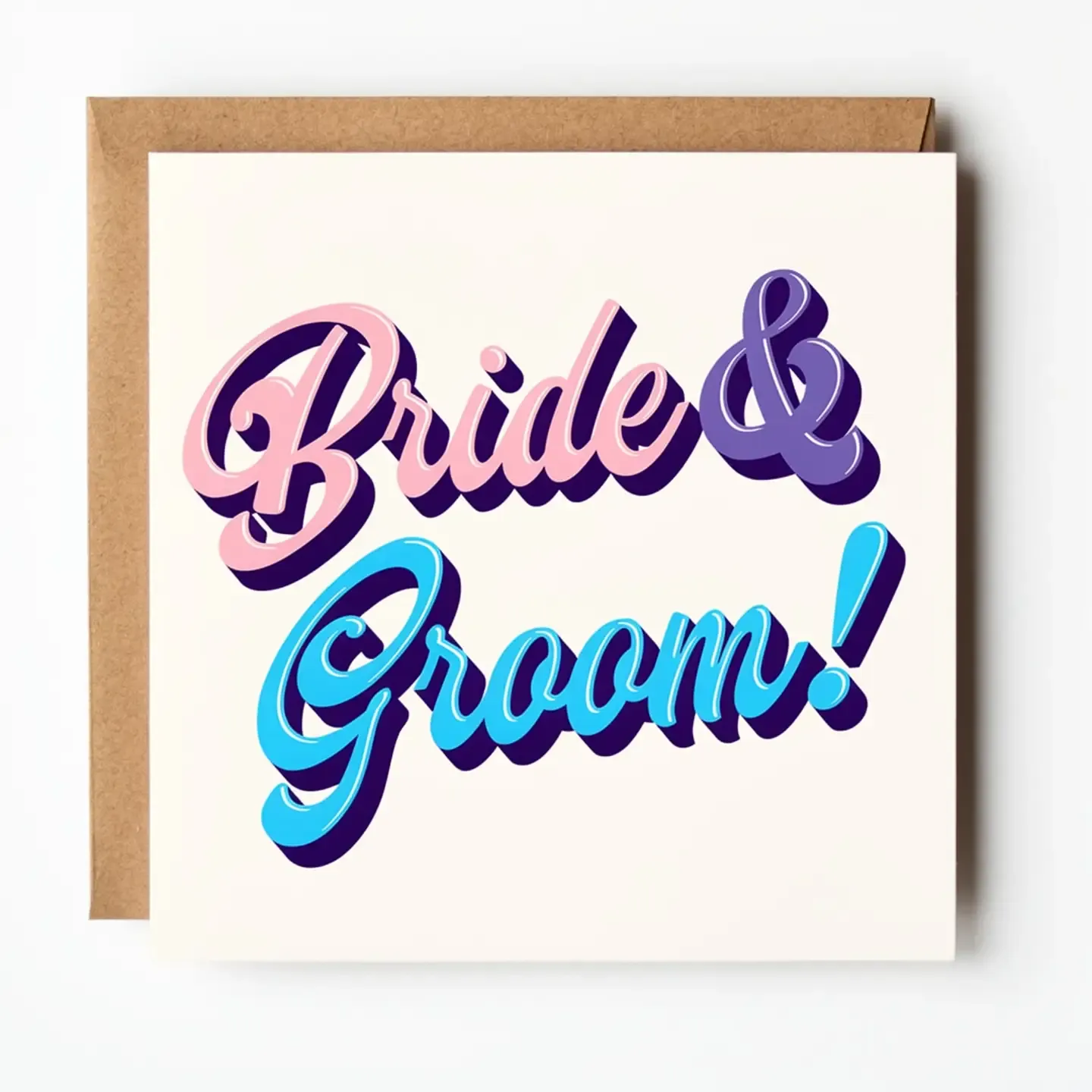 Wedding Card - Bride &amp; Groom