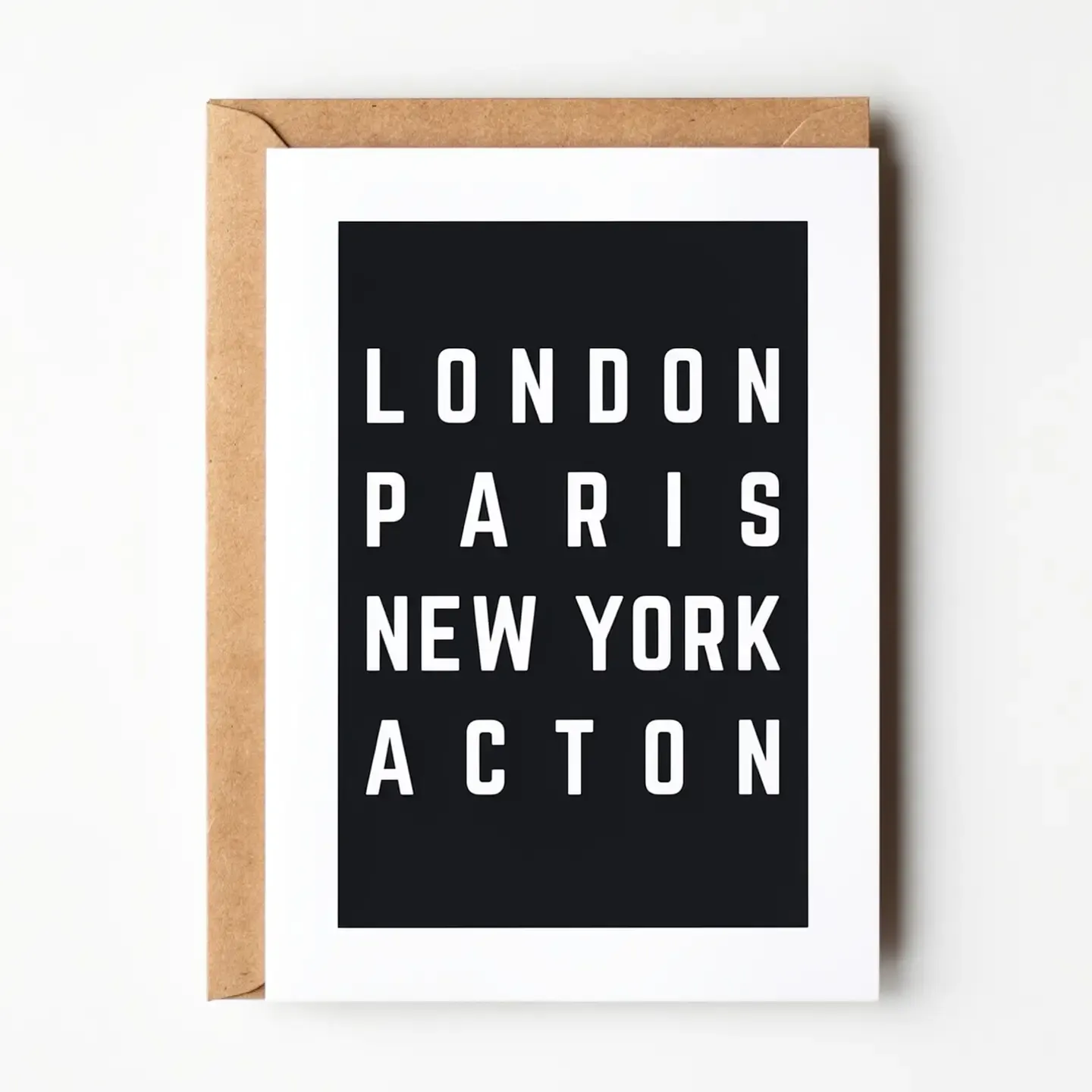 Fashion Capitals Card - Cullen