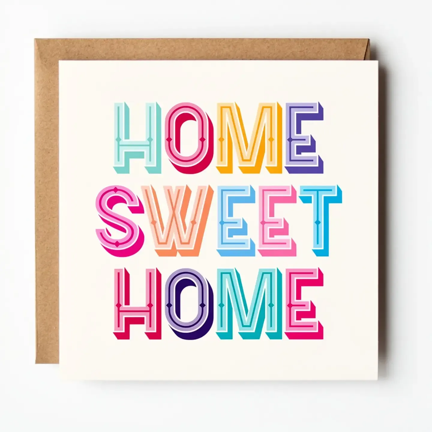 Greeting Card - Home Sweet Home