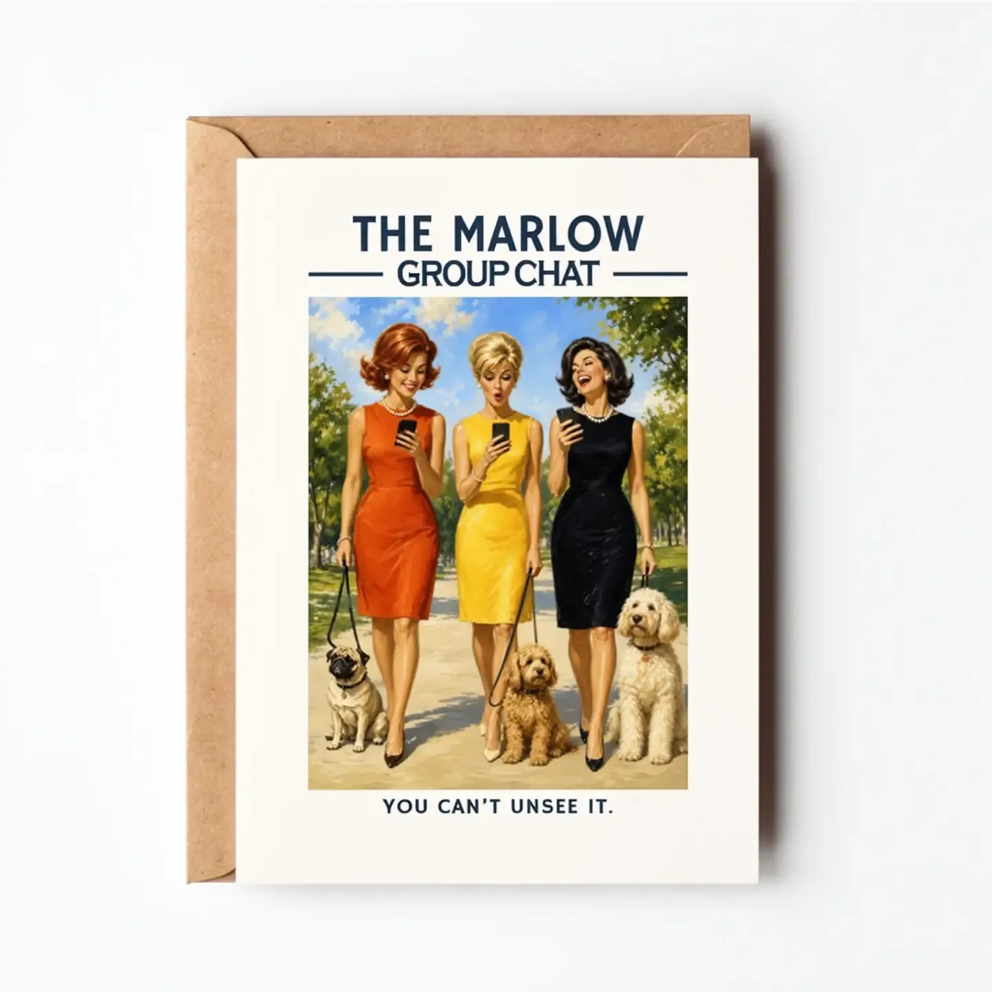 Greeting Card - Group Chat