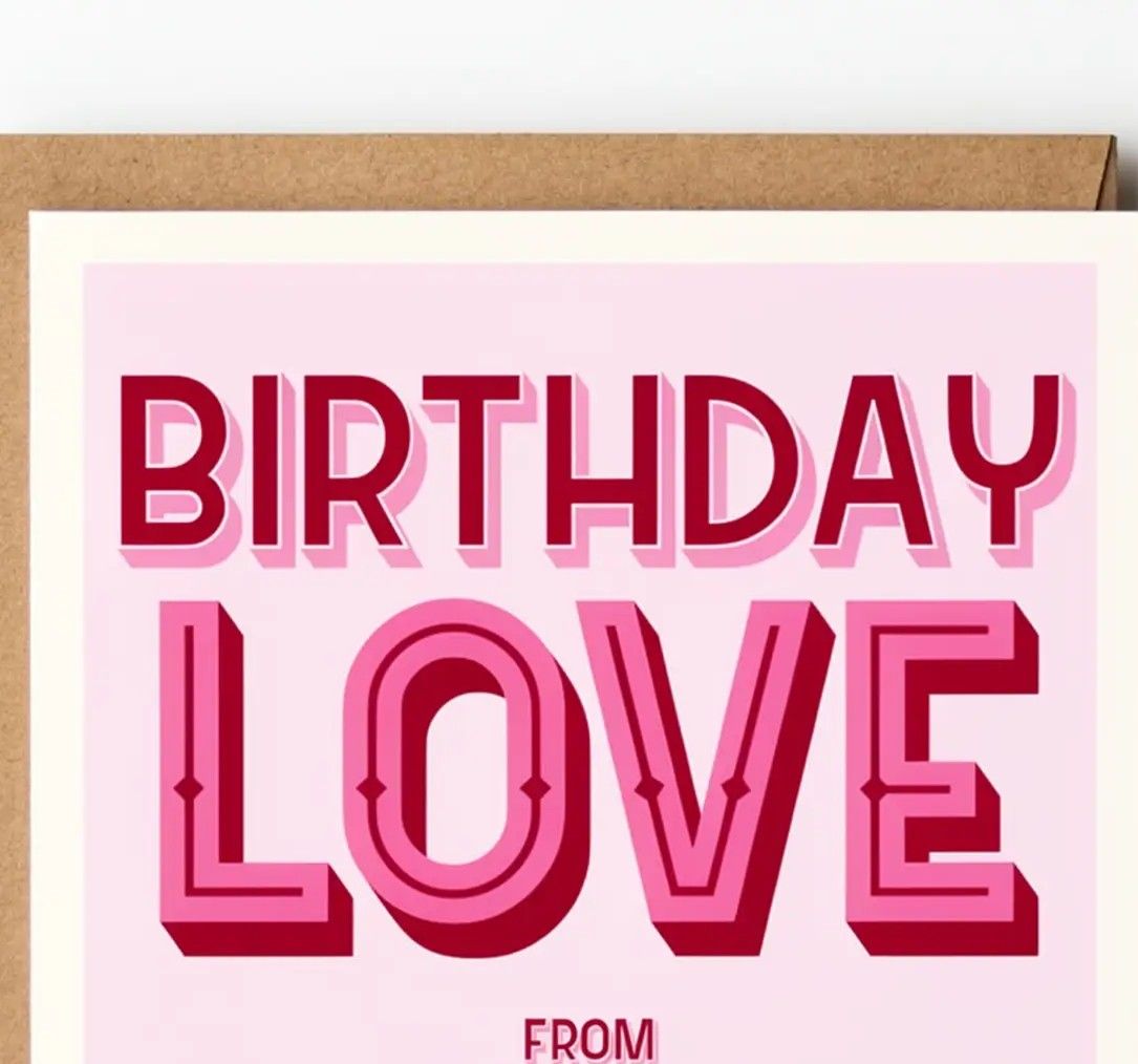 Birthday Card - Birthday Love from Cullen