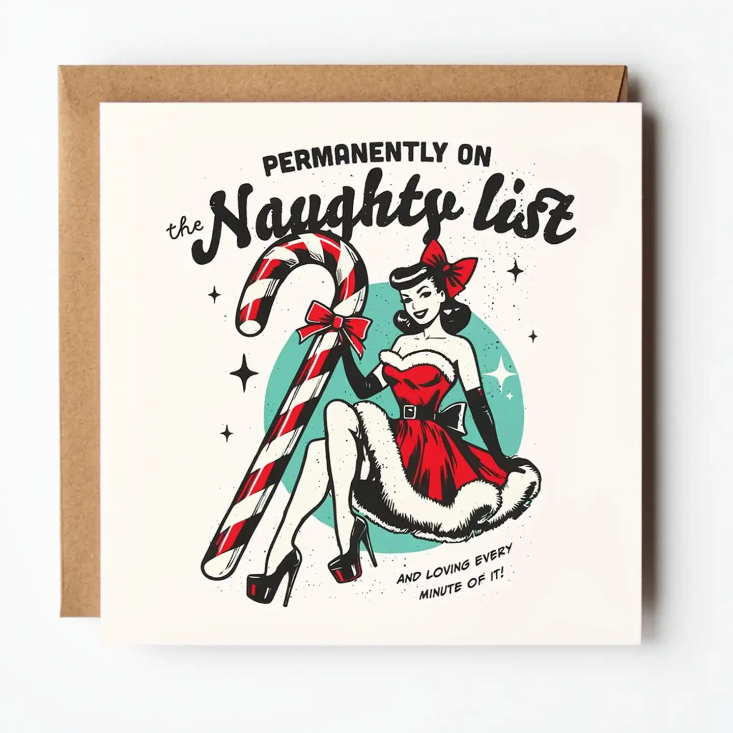 Christmas Card - Naughty List