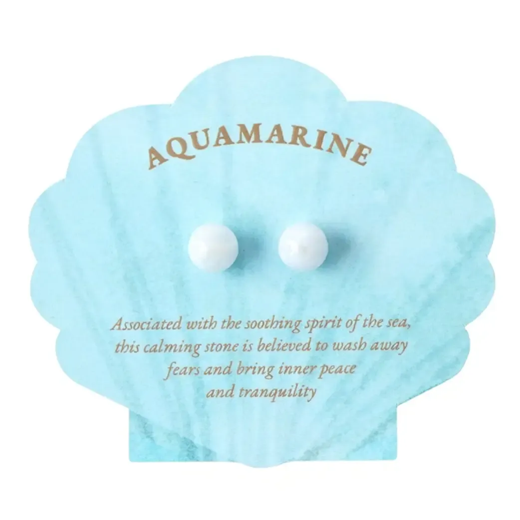 Coastal Living - Aquamarine Earrings