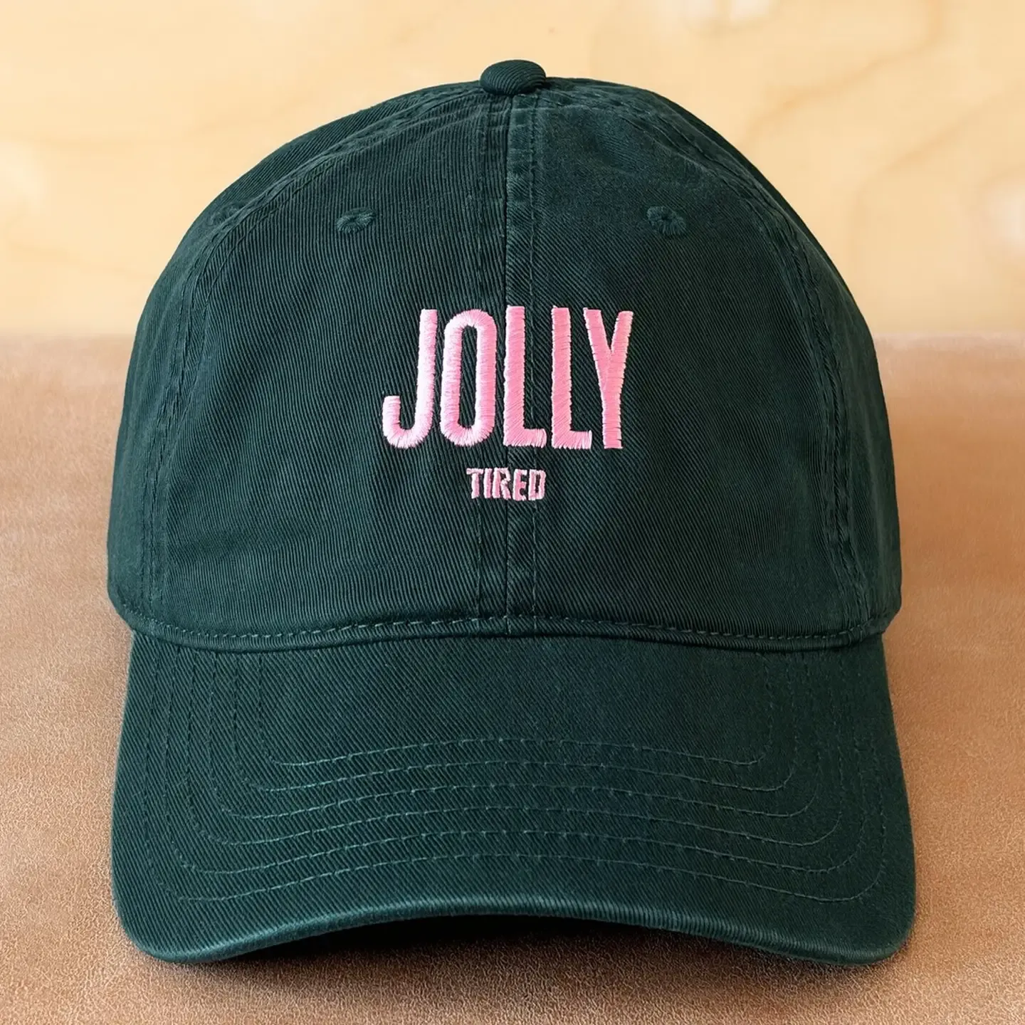 Baseball Cap - Jolly (Tired) - Green