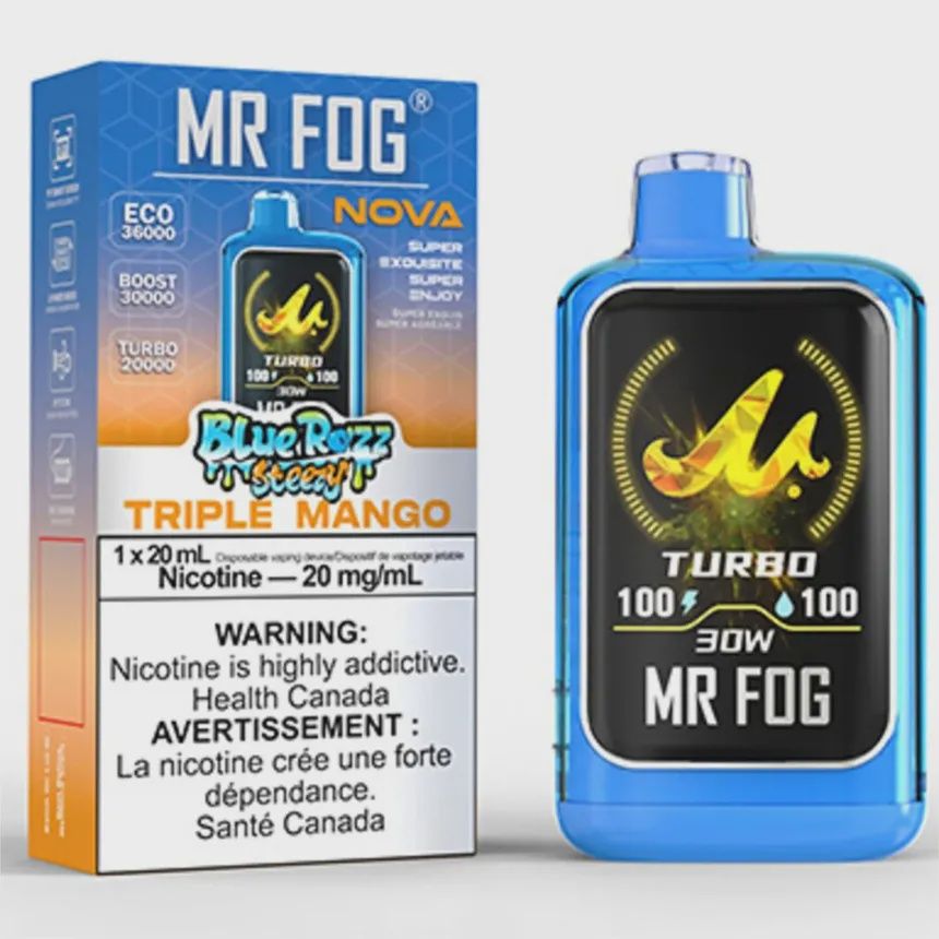 Mr. Fog Blue Razz Steezy