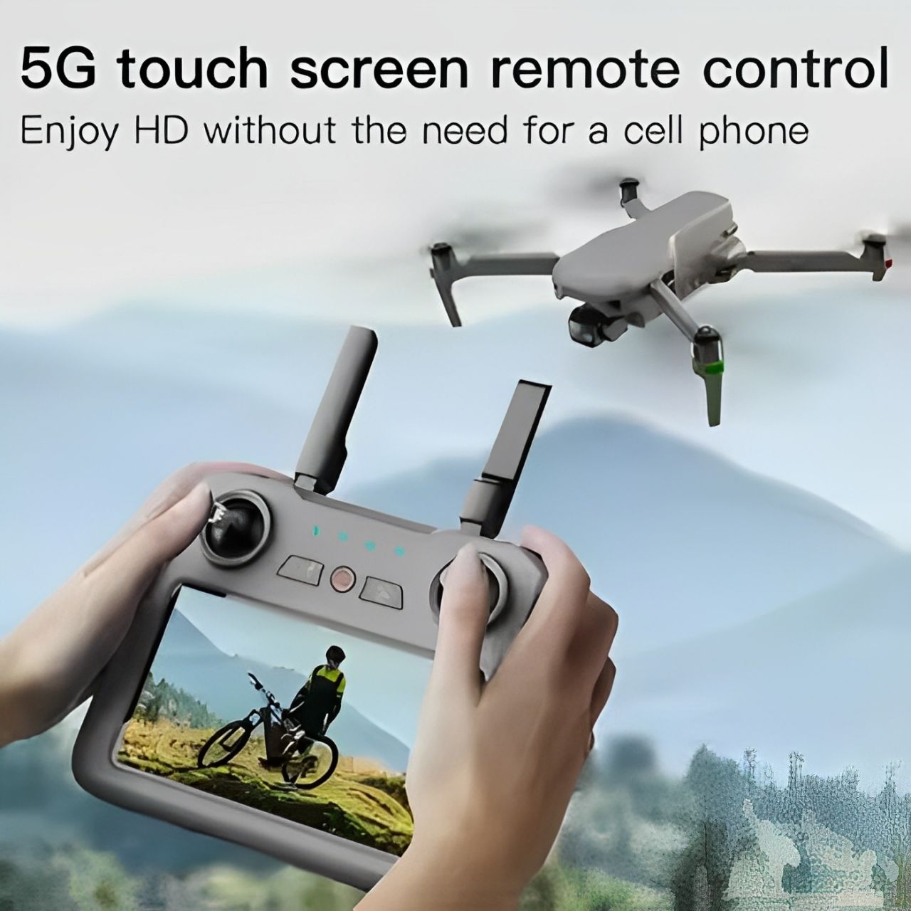 Drone 019 – Foldable GPS Drone with 4K Camera for Aerial Photography