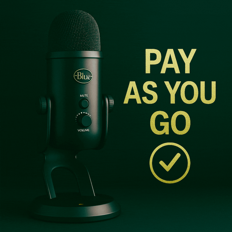 GROWTH Podcast booking - PAYG Pay As You Go GROWTH Podcast booking - PAYG Pay As You Go