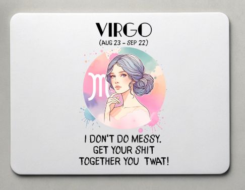 Sweary Zodiac Mouse Mat